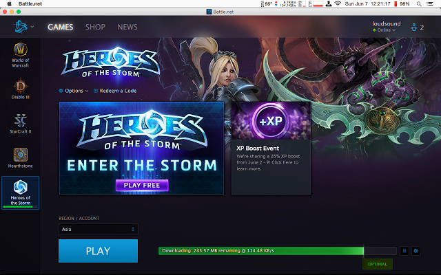 heroes of the storm for mac